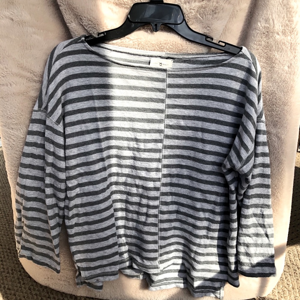 Lou & Grey Comfy Striped Top